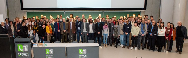 26 Jan 2023 | Alain Krief Symposiuem - Group picture - UNamur, Belgium